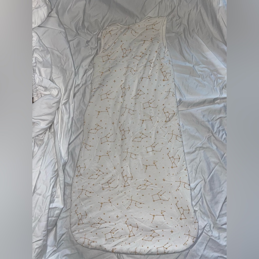 Kyte Baby sleep sack size Small 1.0 Tog Constellation print